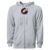 Icon Unisex Lightweight Loopback Terry Full-Zip Hooded Sweatshirt Thumbnail