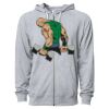 Icon Unisex Lightweight Loopback Terry Full-Zip Hooded Sweatshirt Thumbnail