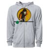 Icon Unisex Lightweight Loopback Terry Full-Zip Hooded Sweatshirt Thumbnail