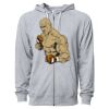 Icon Unisex Lightweight Loopback Terry Full-Zip Hooded Sweatshirt Thumbnail