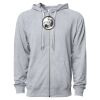 Icon Unisex Lightweight Loopback Terry Full-Zip Hooded Sweatshirt Thumbnail