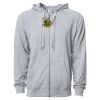 Icon Unisex Lightweight Loopback Terry Full-Zip Hooded Sweatshirt Thumbnail