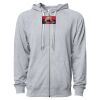Icon Unisex Lightweight Loopback Terry Full-Zip Hooded Sweatshirt Thumbnail