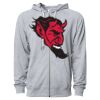 Icon Unisex Lightweight Loopback Terry Full-Zip Hooded Sweatshirt Thumbnail