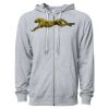 Icon Unisex Lightweight Loopback Terry Full-Zip Hooded Sweatshirt Thumbnail