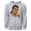 Icon Unisex Lightweight Loopback Terry Full-Zip Hooded Sweatshirt Thumbnail