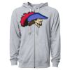 Icon Unisex Lightweight Loopback Terry Full-Zip Hooded Sweatshirt Thumbnail