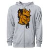 Icon Unisex Lightweight Loopback Terry Full-Zip Hooded Sweatshirt Thumbnail
