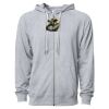 Icon Unisex Lightweight Loopback Terry Full-Zip Hooded Sweatshirt Thumbnail