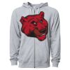 Icon Unisex Lightweight Loopback Terry Full-Zip Hooded Sweatshirt Thumbnail