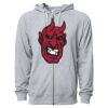 Icon Unisex Lightweight Loopback Terry Full-Zip Hooded Sweatshirt Thumbnail