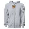 Icon Unisex Lightweight Loopback Terry Full-Zip Hooded Sweatshirt Thumbnail