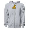 Icon Unisex Lightweight Loopback Terry Full-Zip Hooded Sweatshirt Thumbnail