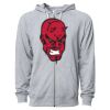 Icon Unisex Lightweight Loopback Terry Full-Zip Hooded Sweatshirt Thumbnail