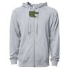 Icon Unisex Lightweight Loopback Terry Full-Zip Hooded Sweatshirt Thumbnail