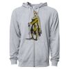 Icon Unisex Lightweight Loopback Terry Full-Zip Hooded Sweatshirt Thumbnail