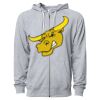 Icon Unisex Lightweight Loopback Terry Full-Zip Hooded Sweatshirt Thumbnail