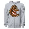 Icon Unisex Lightweight Loopback Terry Full-Zip Hooded Sweatshirt Thumbnail
