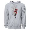 Icon Unisex Lightweight Loopback Terry Full-Zip Hooded Sweatshirt Thumbnail