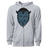 Icon Unisex Lightweight Loopback Terry Full-Zip Hooded Sweatshirt Thumbnail