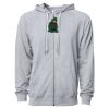Icon Unisex Lightweight Loopback Terry Full-Zip Hooded Sweatshirt Thumbnail