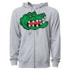 Icon Unisex Lightweight Loopback Terry Full-Zip Hooded Sweatshirt Thumbnail
