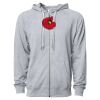 Icon Unisex Lightweight Loopback Terry Full-Zip Hooded Sweatshirt Thumbnail