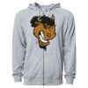 Icon Unisex Lightweight Loopback Terry Full-Zip Hooded Sweatshirt Thumbnail