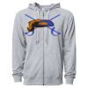 Icon Unisex Lightweight Loopback Terry Full-Zip Hooded Sweatshirt Thumbnail
