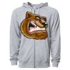 Icon Unisex Lightweight Loopback Terry Full-Zip Hooded Sweatshirt Thumbnail