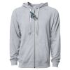 Icon Unisex Lightweight Loopback Terry Full-Zip Hooded Sweatshirt Thumbnail