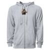 Icon Unisex Lightweight Loopback Terry Full-Zip Hooded Sweatshirt Thumbnail