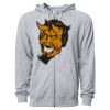 Icon Unisex Lightweight Loopback Terry Full-Zip Hooded Sweatshirt Thumbnail