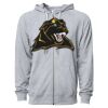 Icon Unisex Lightweight Loopback Terry Full-Zip Hooded Sweatshirt Thumbnail