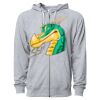 Icon Unisex Lightweight Loopback Terry Full-Zip Hooded Sweatshirt Thumbnail