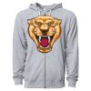 Icon Unisex Lightweight Loopback Terry Full-Zip Hooded Sweatshirt Thumbnail