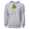 Icon Unisex Lightweight Loopback Terry Full-Zip Hooded Sweatshirt Thumbnail