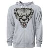 Icon Unisex Lightweight Loopback Terry Full-Zip Hooded Sweatshirt Thumbnail