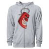 Icon Unisex Lightweight Loopback Terry Full-Zip Hooded Sweatshirt Thumbnail