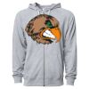 Icon Unisex Lightweight Loopback Terry Full-Zip Hooded Sweatshirt Thumbnail