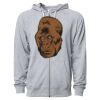 Icon Unisex Lightweight Loopback Terry Full-Zip Hooded Sweatshirt Thumbnail
