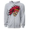 Icon Unisex Lightweight Loopback Terry Full-Zip Hooded Sweatshirt Thumbnail