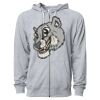 Icon Unisex Lightweight Loopback Terry Full-Zip Hooded Sweatshirt Thumbnail