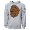 Icon Unisex Lightweight Loopback Terry Full-Zip Hooded Sweatshirt Thumbnail
