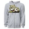 Icon Unisex Lightweight Loopback Terry Full-Zip Hooded Sweatshirt Thumbnail