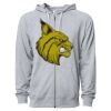 Icon Unisex Lightweight Loopback Terry Full-Zip Hooded Sweatshirt Thumbnail