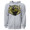 Icon Unisex Lightweight Loopback Terry Full-Zip Hooded Sweatshirt Thumbnail
