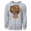 Icon Unisex Lightweight Loopback Terry Full-Zip Hooded Sweatshirt Thumbnail