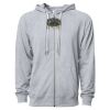 Icon Unisex Lightweight Loopback Terry Full-Zip Hooded Sweatshirt Thumbnail