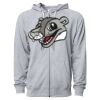 Icon Unisex Lightweight Loopback Terry Full-Zip Hooded Sweatshirt Thumbnail